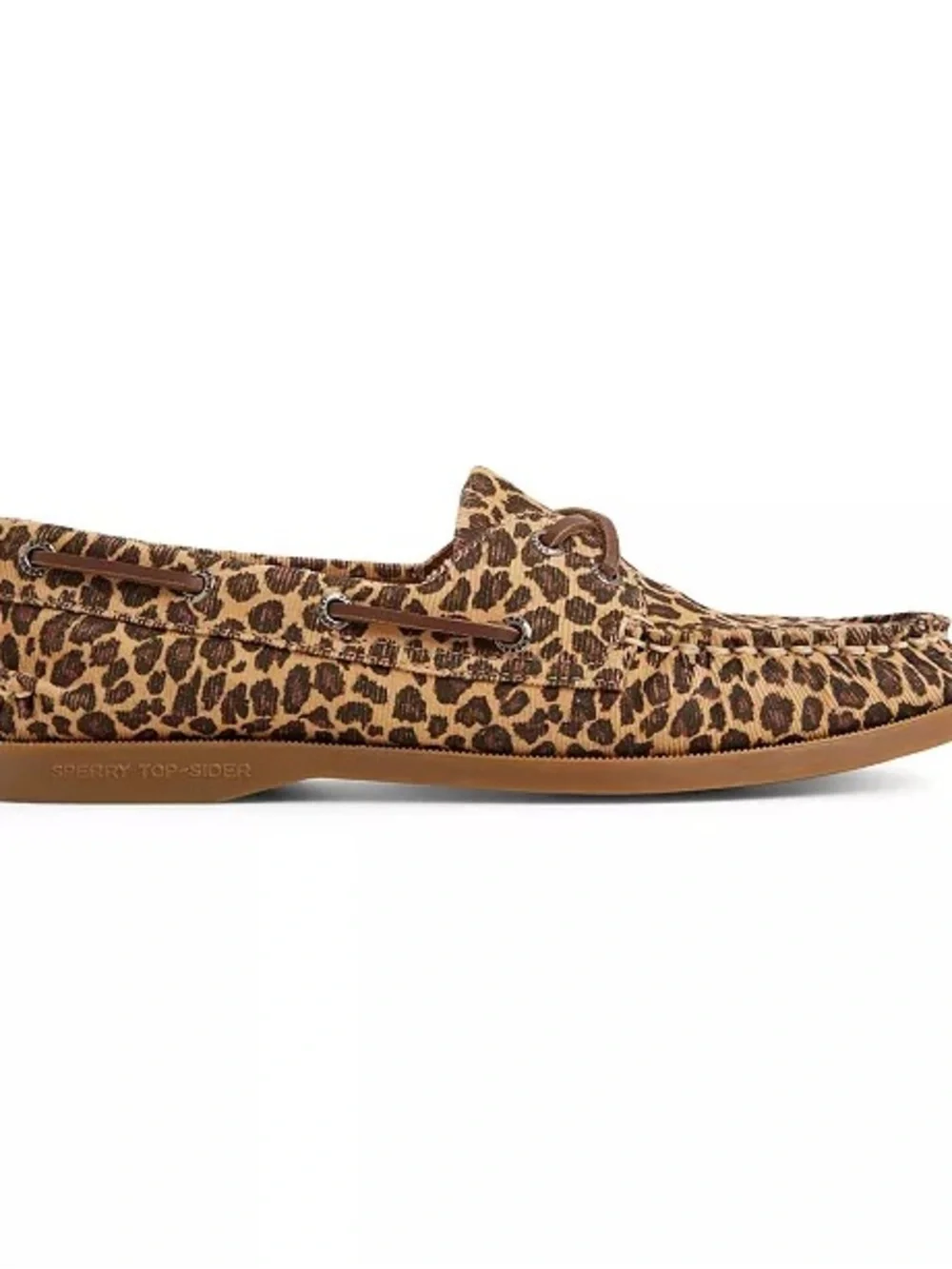 Sperry Top-Sider AO 2-Eye Leopard Print Boat Shoes Women’s Size 9.5 M
